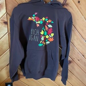 Michigan fall sweatshirt
